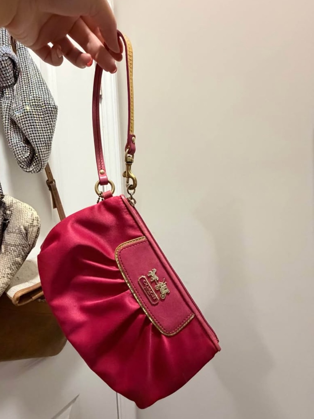 Coach wristlet